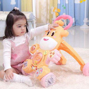 اسباب بازی واکر موزیکال مدل زرافه نارنجی FIVESTAR TOYS_اسباب بازی